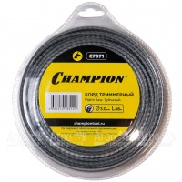 Корд триммерный Champion Platin Saw 3.0мм, 48м (зубчатый)+нож в Нижнем Новгороде