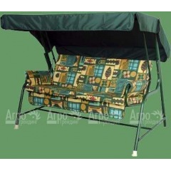 Трехместные садовые качели "ИРИС" с раскладывающейся спинкой в Нижнем Новгороде