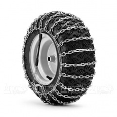 Снежные цепи на колеса 18" пара для тракторов Husqvarna TC138, TS138 в Нижнем Новгороде