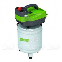 Компрессор электрический безмасляный GreenWorks GAC24V в Нижнем Новгороде