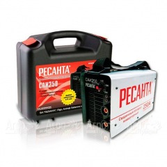 Сварочный инверторный аппарат Ресанта САИ-250 в кейсе в Нижнем Новгороде