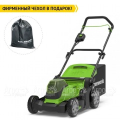 Газонокосилка аккумуляторная GreenWorks G24X2LM41 (без аккумулятора и зарядного устройства) в Нижнем Новгороде
