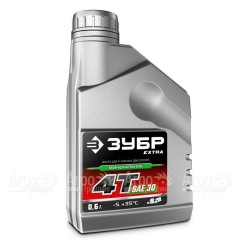 Масло минеральное Зубр Extra 4Т-SAE 30 0.6 л для 4-х тактных двигателей в Нижнем Новгороде