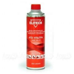 Масло моторное Elitech 2001.000400 SAE 5W-30 0.6 л для 4-х тактных двигателей в Нижнем Новгороде