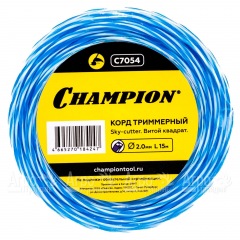 Корд триммерный Champion Sky-cutter 2.0мм, 15м (витой квадрат) в Нижнем Новгороде