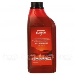 Масло моторное полусинтетическое Elitech 2001.000100 SAE 10W-30 1 л для 4-х тактных двигателей в Нижнем Новгороде