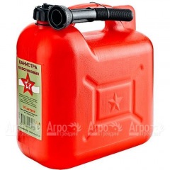 Канистра для топлива Звезда 10 л пластиковая с заливным устройством в Нижнем Новгороде