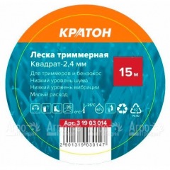 Леска триммерная Кратон Квадрат-2.4 мм в Нижнем Новгороде