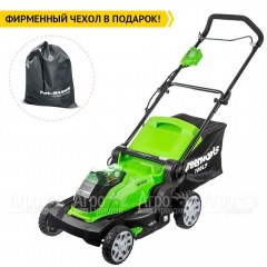 Газонокосилка аккумуляторная GreenWorks G40LM41K3 в Нижнем Новгороде