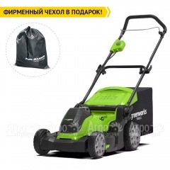 Газонокосилка аккумуляторная GreenWorks G40LM41 (без аккумулятора и зарядного устройства) в Нижнем Новгороде