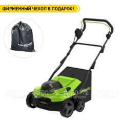 Аккумуляторный вертикуттер GreenWorks GD40SC38IIK4 в Нижнем Новгороде