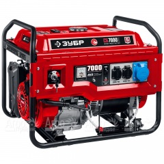Бензогенератор Зубр СБ-7000Е 7 кВт с электростартером в Нижнем Новгороде