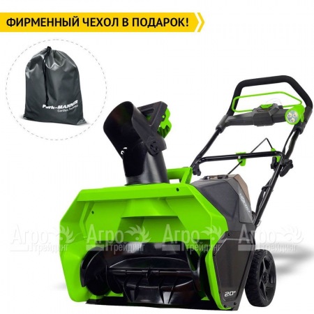 Снегоуборщик аккумуляторный GreenWorks GD40SB в Нижнем Новгороде