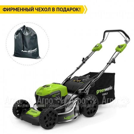 Газонокосилка аккумуляторная GreenWorks GD40LM46SP  в Нижнем Новгороде