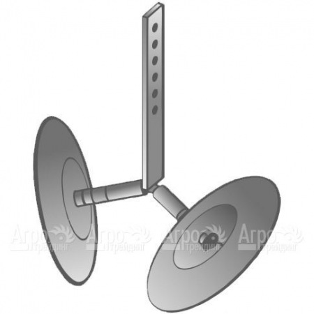 Окучник дисковый без сцепки для культиваторов Целина 500, 404, 406 в Нижнем Новгороде