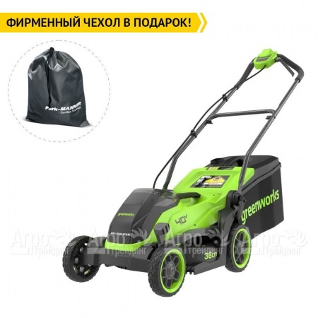 Газонокосилка аккумуляторная GreenWorks GD40LM361 4 Ач в Нижнем Новгороде