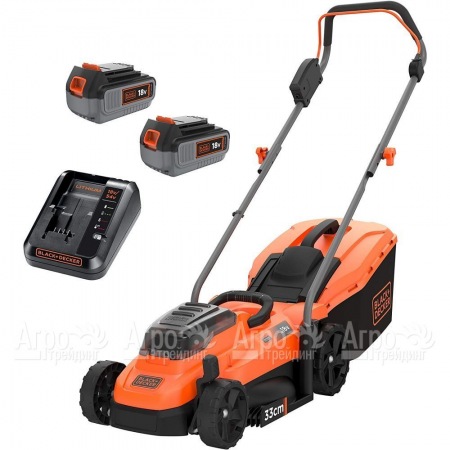 Газонокосилка аккумуляторная Black+Decker BCMW33184L2 в Нижнем Новгороде