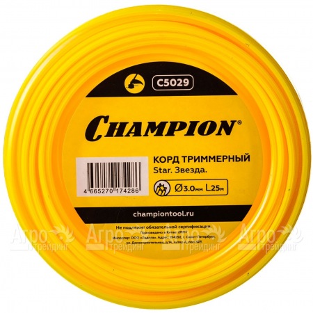 Корд триммерный Champion Star 3.0мм, 25м (звезда)  в Нижнем Новгороде