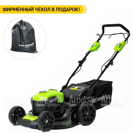Газонокосилка аккумуляторная GreenWorks GD40LM46SP 8 Ач в Нижнем Новгороде