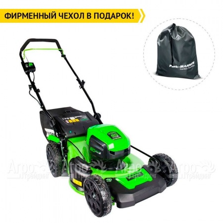 Газонокосилка аккумуляторная GreenWorks GD60LM46SPK4  в Нижнем Новгороде