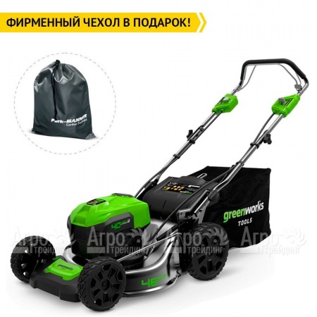 Газонокосилка аккумуляторная GreenWorks GD40LM46SPK6  в Нижнем Новгороде