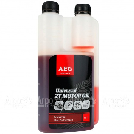 Масло минеральное Universal AEG 2T Motor Motor Oil API TC 1 л для 2-х тактных двигателей  в Нижнем Новгороде