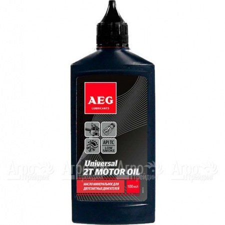 Масло AEG Semi Synthetic 2T Motor Oil API TC п/с 100 мл для 2-х тактных двигателей в Нижнем Новгороде