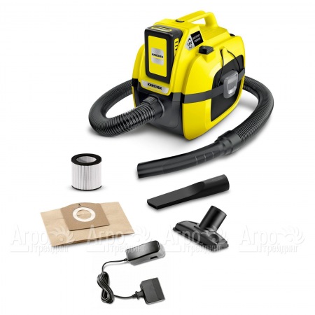 Хозяйственный пылесос Karcher WD 1 Compact Battery Set  в Нижнем Новгороде