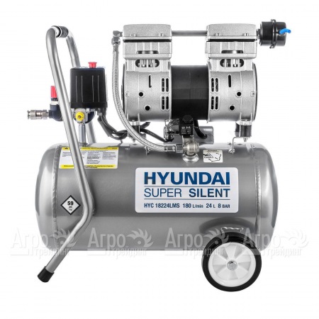 Компрессор поршневой безмасляный Hyundai HYC 18224LMS в Нижнем Новгороде