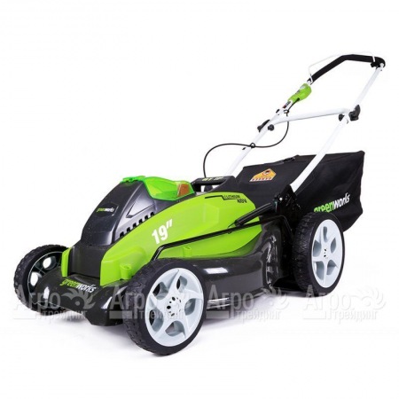 Газонокосилка аккумуляторная GreenWorks G-Max G40LM45 40V 45 см (без батареи и зарядного устройства)  в Нижнем Новгороде