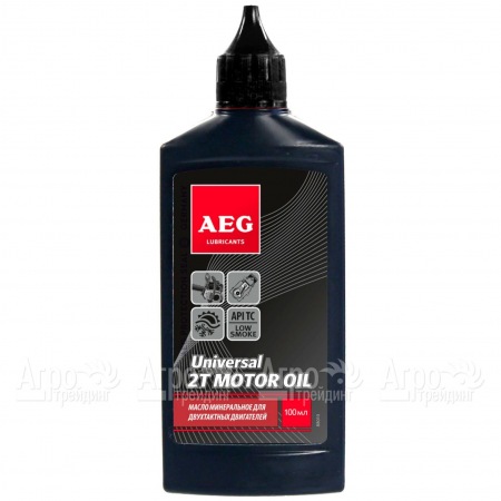 Масло минеральное AEG Universal 2T Motor Oil API TC 100 мл для 2-х тактных двигателей в Нижнем Новгороде