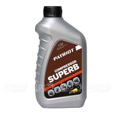 Масло Patriot Compressor OIL GTD 250/VG 100 0.946 л для компрессоров  в Нижнем Новгороде