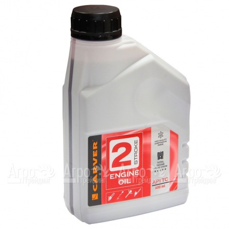 Минеральное моторное масло Carver 2 Stroke Engine oil, 0.6 л для 2-х тактных двигателей в Нижнем Новгороде