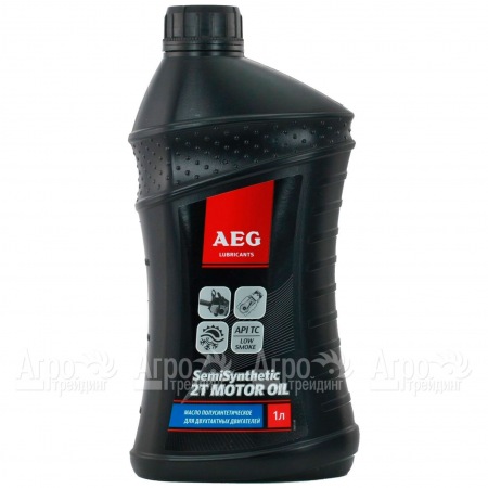 Масло AEG Semi Synthetic 2T Motor Oil API TC 1 л для 2-х тактных двигателей в Нижнем Новгороде