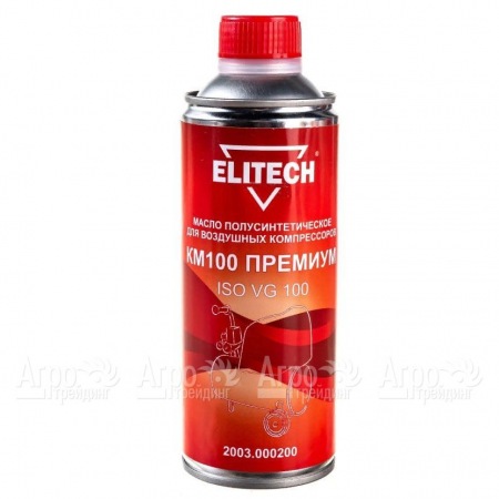 Масло полусинтетическое Elitech КМ100 2003.000200 ISO 100 0.45 л для воздушных компрессоров в Нижнем Новгороде