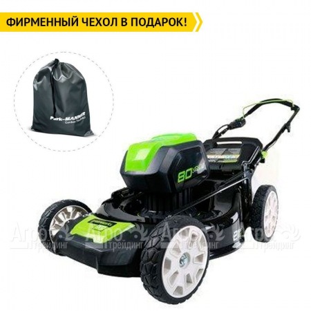 Газонокосилка аккумуляторная GreenWorks GD80LM51K4  в Нижнем Новгороде