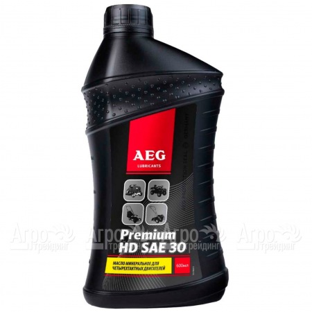 Масло AEG Premium HD SAE 30 API SJ/CF 0.6 л для 4-х тактных двигателей в Нижнем Новгороде