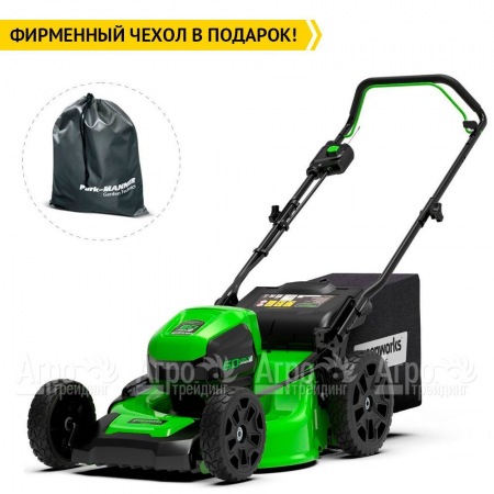 Газонокосилка аккумуляторная GreenWorks GD60LM46HPK4  в Нижнем Новгороде