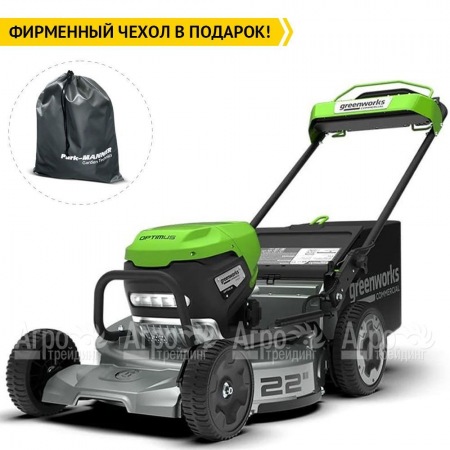 Газонокосилка аккумуляторная GreenWorks LM221S (без аккумулятора и зарядного устройства)  в Нижнем Новгороде