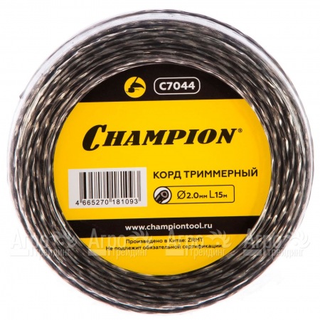 Корд триммерный Champion Tri-twist 2.0мм, 15м (витой треугольник)  в Нижнем Новгороде