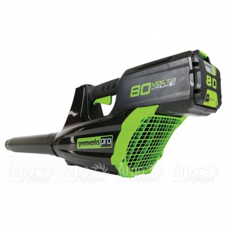Воздуходувка аккумуляторная GreenWorks GD80BL 80V 200 км/ч (без батареи и зарядного устройства) в Нижнем Новгороде