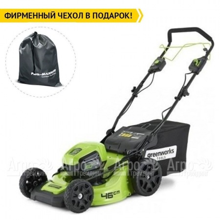 Газонокосилка аккумуляторная GreenWorks GD60LM46SPK4  в Нижнем Новгороде