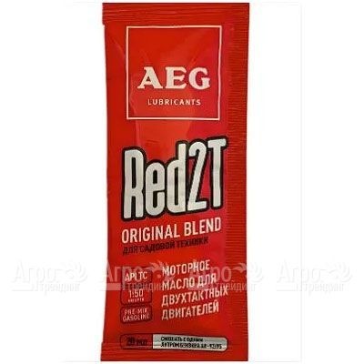 Масло минеральное AEG RED 2T Original blend API TC 20 мл для 2-х тактных двигателей в Нижнем Новгороде