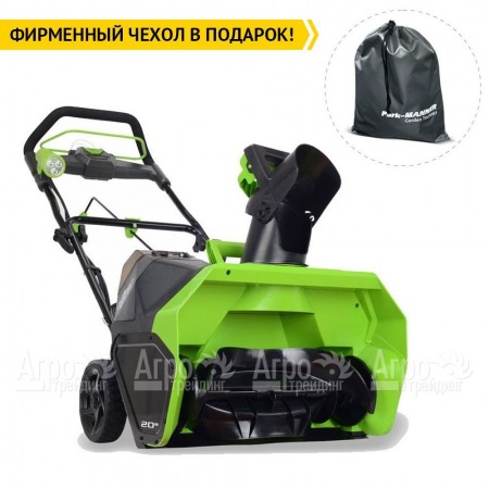 Снегоуборщик аккумуляторный GreenWorks G-Max GD40ST (без батареи и зарядного устройства) в Нижнем Новгороде